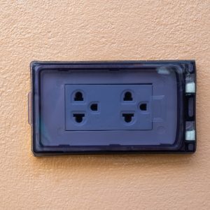 waterproof power outlet